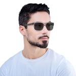 Emporio Armani Grey Transparent Sunglasses - 57 mm