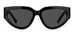 Marc Jacobs Unisex Black Sunglasses 807/Ir, 57mm