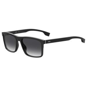 Hugo Boss Men's Rectangular Black Sunglasses 58mm