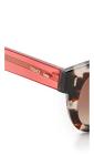 Fendi Women's Havana Spotted Sunglasses