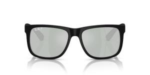Ray-Ban Justin Polarized Sunglasses, Black/Green 54 mm
