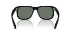 Ray-Ban Justin Polarized Sunglasses, Black/Green 54 mm
