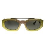 Versace Brown Mirror Gold Frame Sunglasses 51MM