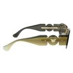 Versace Brown Mirror Gold Frame Sunglasses 51MM