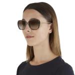 Michael Kors Albany Sunglasses, Dark Tortoise/Brown Gradient