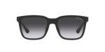 Armani Exchange AX4112SU Men's Sunglasses, Matte Black/Grey