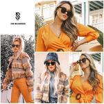 SOJOS Trendy Square Polarized Sunglasses for All