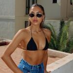 Trendy Gold Oval Sunglasses with UV400 Protection