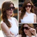 Trendy Oversized Retro 70s Aviator Sunglasses