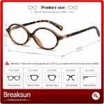 Retro Tortoise Oval Sunglasses for Any Face