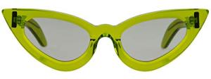 Kuboraum Y3 Cateye Sunglasses in Lime Green