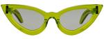 Kuboraum Y3 Cateye Sunglasses in Lime Green
