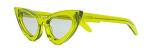 Kuboraum Y3 Cateye Sunglasses in Lime Green