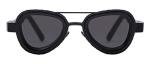 Kuboraum Maske Z5 Aviator Sunglasses in Matte Black