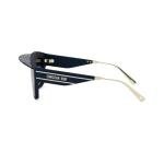 Dior Club M7U Blue Logo Shield Sunglasses