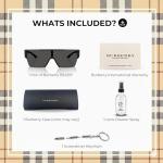 BURBERRY BE4291 Rectangle Shape Nylon Sunglasses with Luxury Eyewear Kit