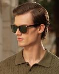CARFIA Polarized Square Sunglasses for Men