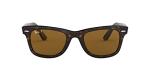 Ray-Ban Wayfarer Polarized Sunglasses, Tortoise Brown