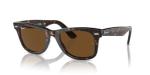 Ray-Ban Wayfarer Polarized Sunglasses, Tortoise Brown