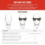 Ray-Ban Wayfarer Polarized Sunglasses, Tortoise Brown