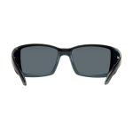 Costa Del Mar Matte Black Sunglasses with Blue Lenses