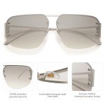 SOJOS Retro Aviator Sunglasses for Men and Women