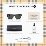 Burberry BE4293 Square Acetate Sunglasses with eSHADES Kit