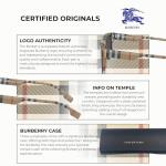 Burberry BE4293 Square Acetate Sunglasses with eSHADES Kit