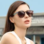 CARFIA Polarized Retro Round Sunglasses for Women