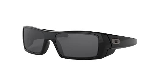 Oakley Gascan Rectangular Sunglasses in Polished Black