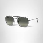 Ray-Ban Marshal II Hexagonal Sunglasses - Gunmetal