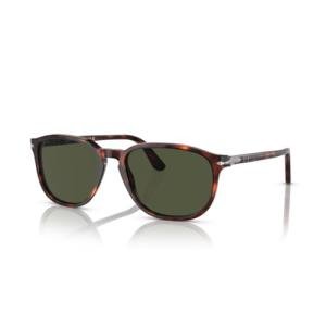 Persol PO3019S Havana Square Sunglasses for Men