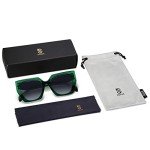 SOJOS Oversized Polarized Cateye Sunglasses for Women