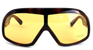 Tom Ford Cassius-02 Unisex Sunglasses in Dark Havana