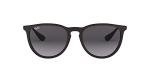 Ray-Ban Erika Round Sunglasses - Black/Grey 54mm