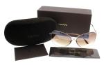 Tom Ford Colette Rose Gold Butterfly Sunglasses