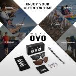 Polarized UV400 Sports Sunglasses for Men and Women