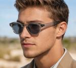 Unisex Vintage Round Tinted Sunglasses for Fashion