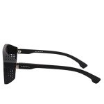 Orion Round Steampunk Sunglasses with UV 400 Protection
