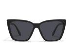 Quay Women's Oversized Polarized Cat Eye Sunglasses