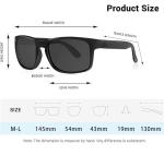 MAXJULI Polarized UV400 Sunglasses for All Activities