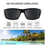 Men's Polarized Sport Sunglasses - 2 Pack Bundle