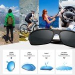 Men's Polarized Sport Sunglasses - 2 Pack Bundle