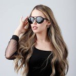 Orion Round Steampunk Sunglasses with UV 400 Protection