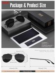 Classic Polarized Aviator Sunglasses for Men & Women