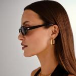 Le Specs OUTTA LOVE Black Sunglasses for Women