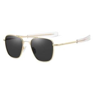 Gleyemor Polarized Square Aviator Sunglasses for Men