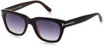 Tom Ford Snowdon Black Havana/Grey Sunglasses