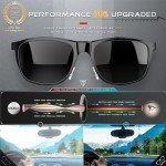 ATTCL Men's Polarized Retro Metal Sunglasses 18587