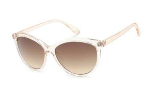 Calvin Klein Women’s Cat-Eye Sunglasses in Crystal Beige